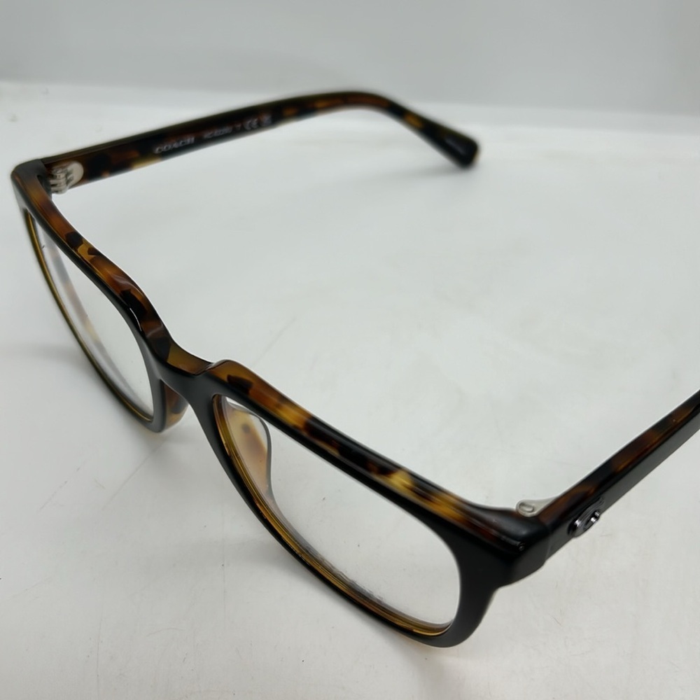 CoachHC6229 5799 Men Eyeglasses Frames RXable Black/Dark Tortoise Case NWT - Picture 4 of 10